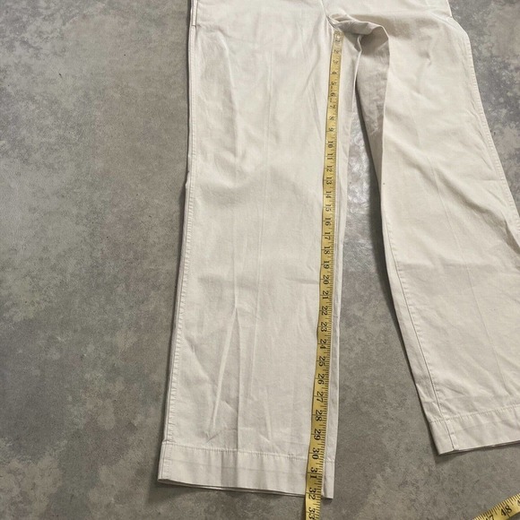 Wilfred Free Pants Womens 10 High Waist Ascendant‎ Utility Beige Cotton Sequoia - Picture 5 of 12